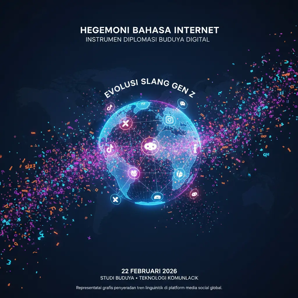 Hegemoni Bahasa Internet: Evolusi Slang Gen Z sebagai Instrumen Diplomasi Budaya Digital